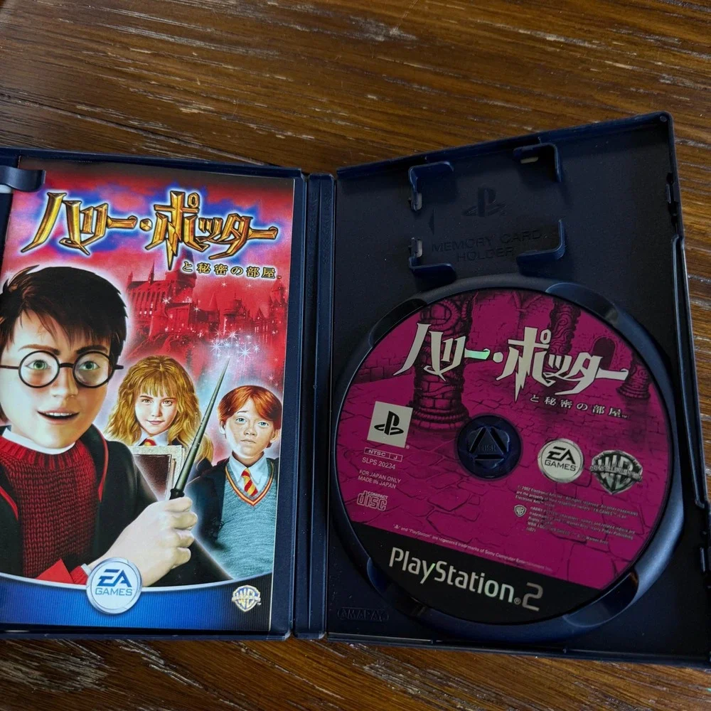 Harry Potter & the Chamber of Secrets Sony PS2 Japanese Import NTSC-J SLPS 20234